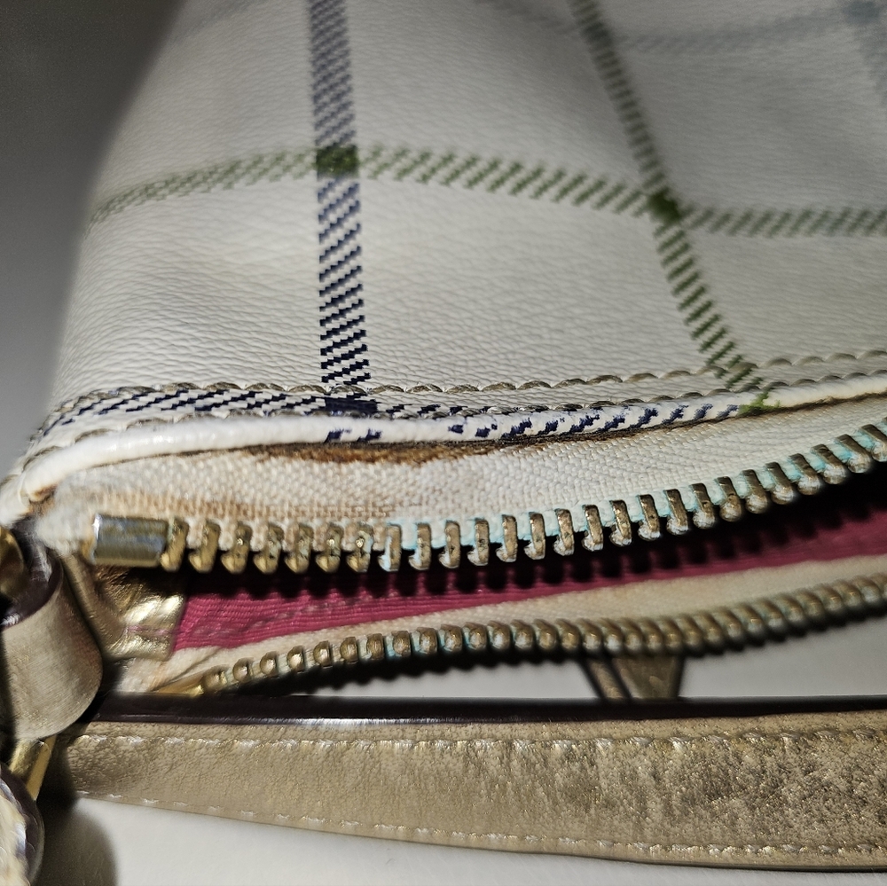 Coach Peyton Tattersall File Crossbody Project Bag - Picture 7 of 13